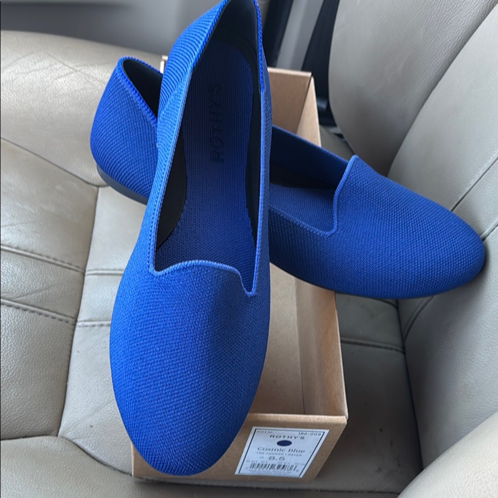 Rothy's Women's Loafers in Cobalt Blue